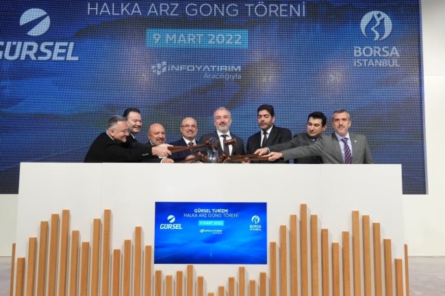 Borsa İstanbul'da Gong Gürsel Turizm İçin Çaldı
