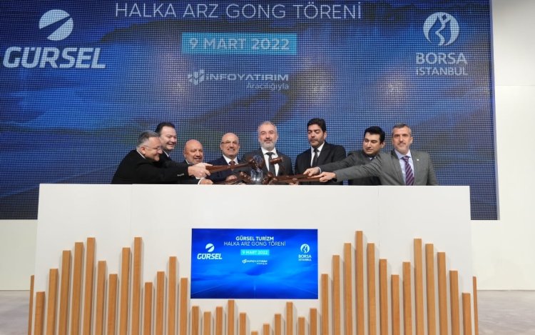 Borsa İstanbul'da Gong Gürsel Turizm İçin Çaldı