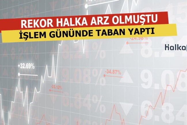 Yatırımcı Şokta!! Halka Arz Sonrası Taban Yaptı