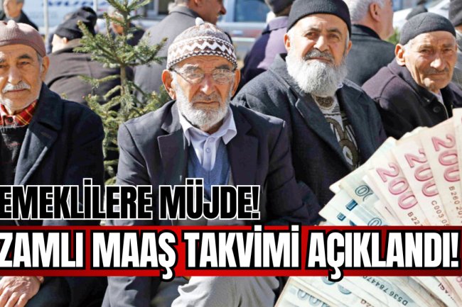 Emeklilerin Zamlı Maaşları Açıklandı! Bu Tarihlerde Ödeme Yapılacak